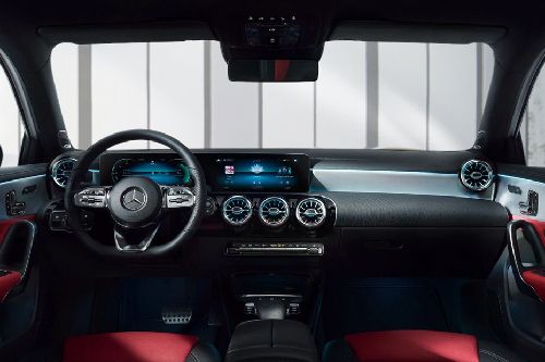 Dashboard View of A-Class Hatchback Dashboard View of A-Class Hatchback