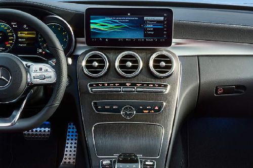 Front AC Controls of Mercedes Benz C-Class Estate Front AC Controls of Mercedes Benz C-Class Estate