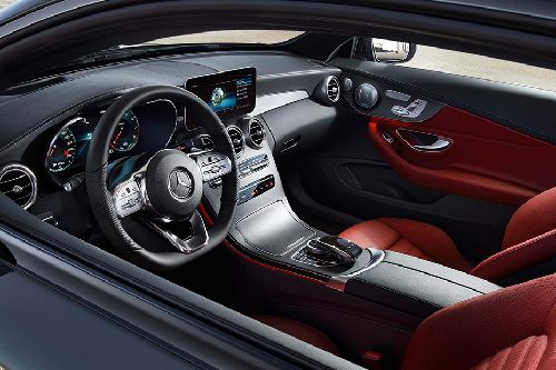 Dashboard View of C-Class Coupe Dashboard View of C-Class Coupe