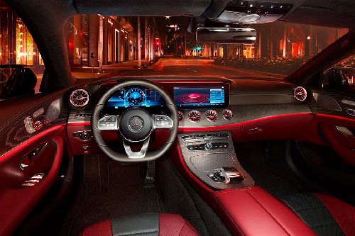 Dashboard View of CLS Coupe Dashboard View of CLS Coupe