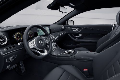 Dashboard View of E-Class Coupe Dashboard View of E-Class Coupe