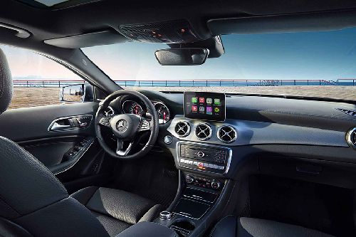 Dashboard View of GLA SUV Dashboard View of GLA SUV