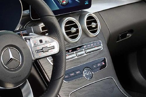 Front AC Controls of Mercedes Benz C-Class Cabriolet Front AC Controls of Mercedes Benz C-Class Cabriolet