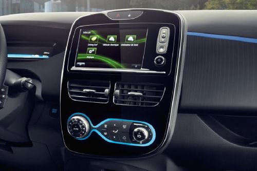 Front AC Controls of Renault Zoe Front AC Controls of Renault Zoe