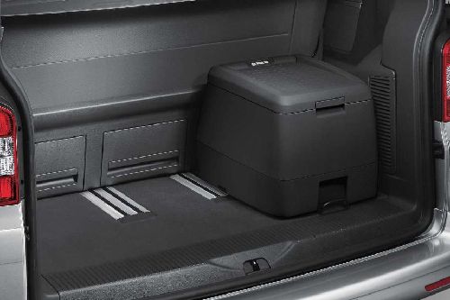 Storage Closer View of Volkswagen Multivan Storage Closer View of Volkswagen Multivan