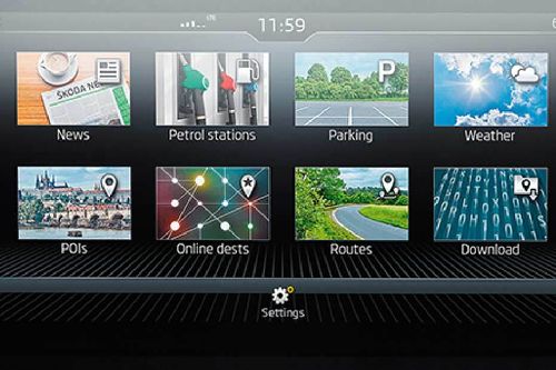 Octavia Sedan touch screen Octavia Sedan touch screen