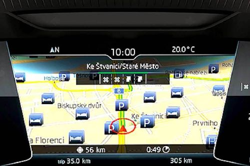 Kodiaq gps navigator