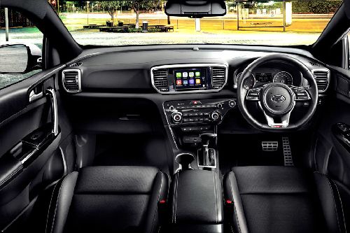 Dashboard View of Sportage Dashboard View of Sportage