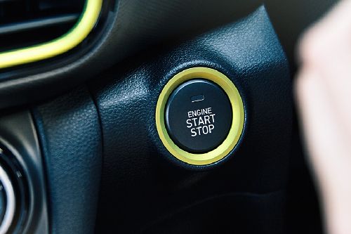 Hyundai Kona Engine Start Stop Button