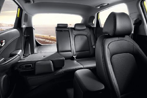 Hyundai Kona Front And Rear Seats Together