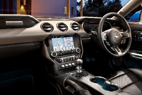 Dashboard View of Mustang Dashboard View of Mustang